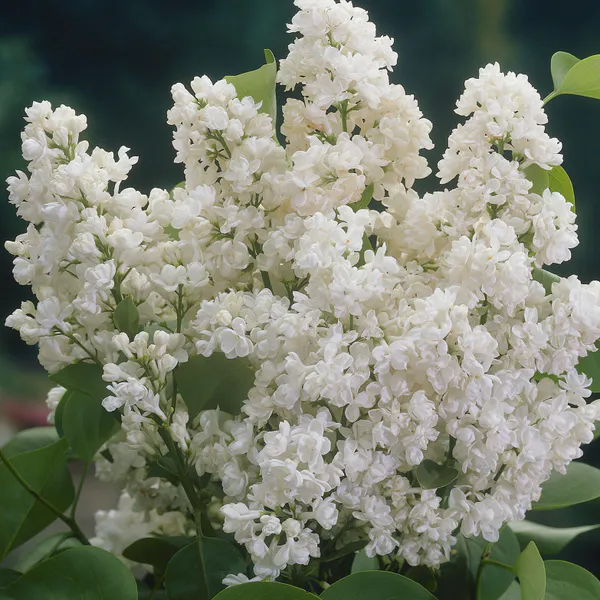 Hovedbilde Syringa vulgaris Monique Lemoine. Syrin  1 plante ...
